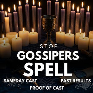 STOP GOSSIPERS SPELL | Silence Rumors Fast | Block Jealous Talk | End Slander Spell | Shut Down Lies | Protect Your Name | Fast Spiritual