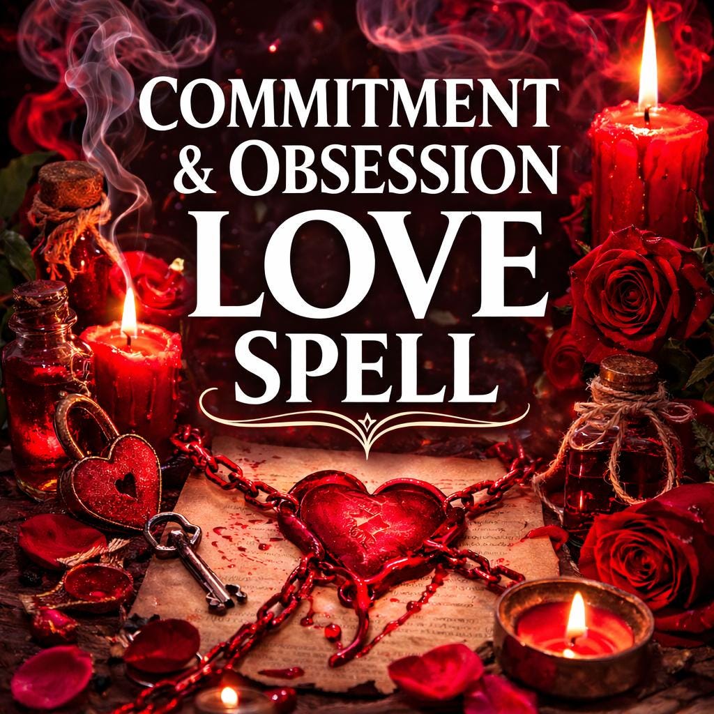 Commitment Love Spell - Same Day White Magic, Stubborn Targets | Love ...