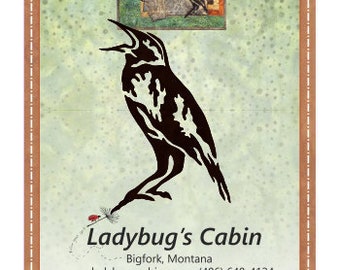 Meadowlark Laser Cut Applique