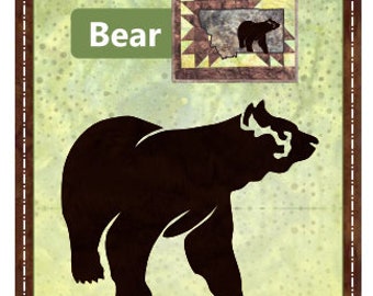Bear Laser Cut Applique