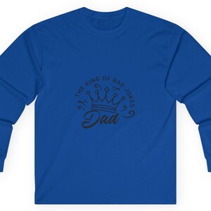 Dad Joke Long Sleeve Tee, Unisex Funny Shirt, Birthday Gift for Dad, Father&#39;s Day Apparel, Comfy Casual Wear
