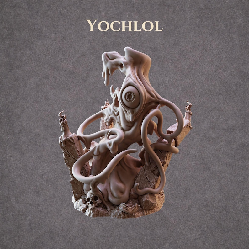 Yochlol Demon Miniature – Abyssal Monster – Dnd RPG - Etsy