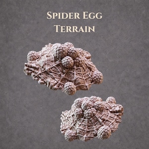 Spider Egg Terrain – Fantasy Tabletop Terrain – DnD RPG
