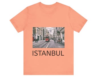 Camiseta con foto de Estambul, recuerdo de viaje, camiseta gráfica unisex, moda urbana, regalo para viajeros