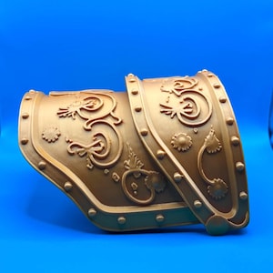 Pattern On Rumi Shoulder Rumi Shoulder Armor – Adult Kpop Demon Hunter 3D Printed Cosplay Prop ...