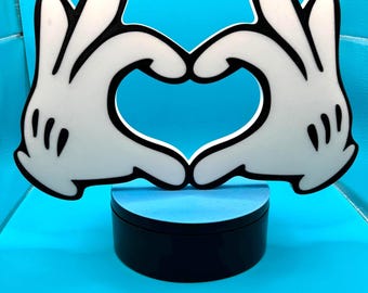 LA Hands Figure Art Decor Mickey Mouse Hand Hypebeast Sneakerhead