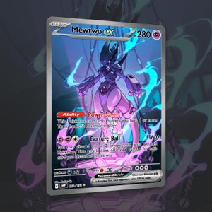 Mewtwo Holo Custom Card