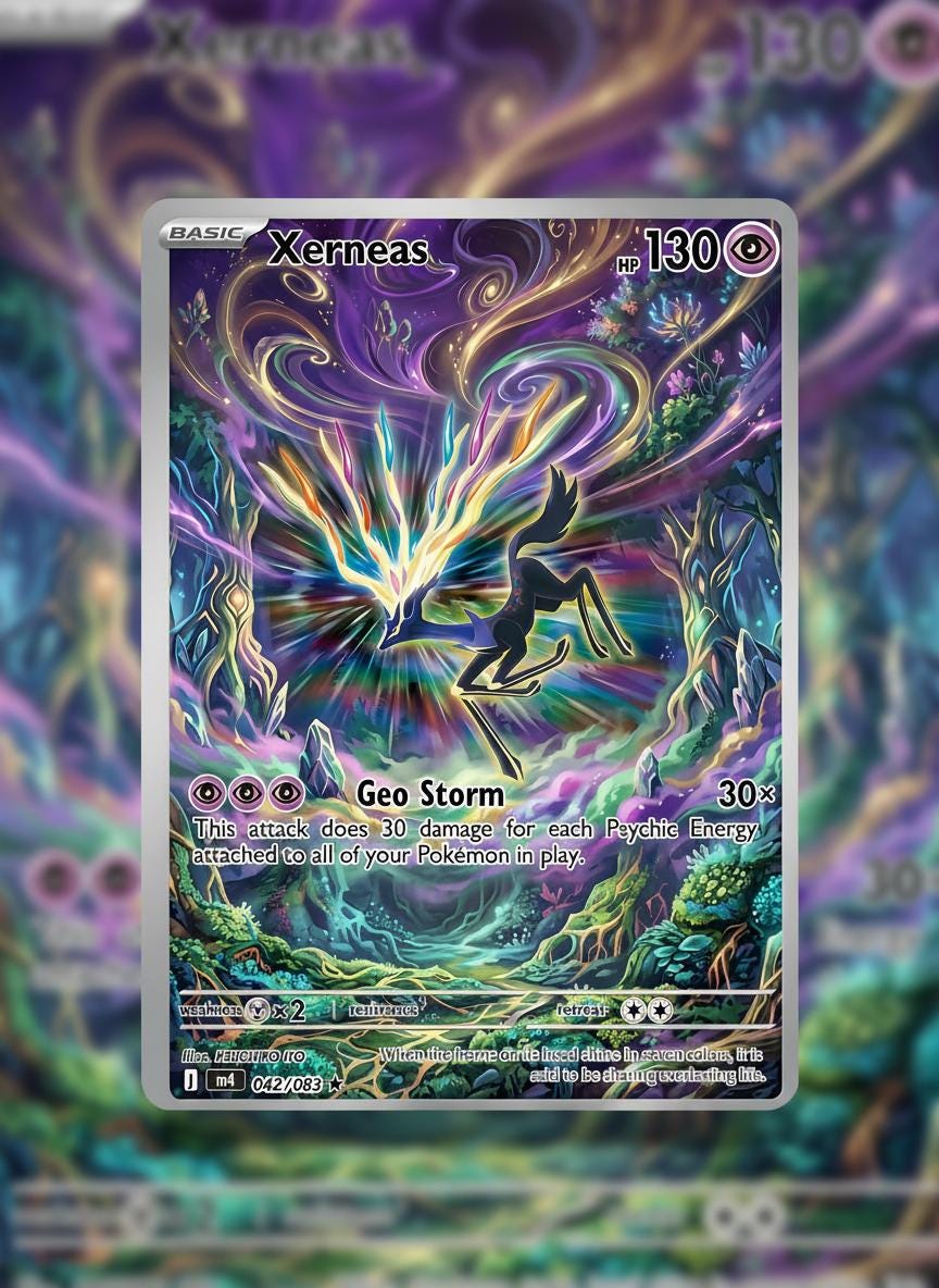 pokemon cards price finder Xerneas M4 089/083 AR