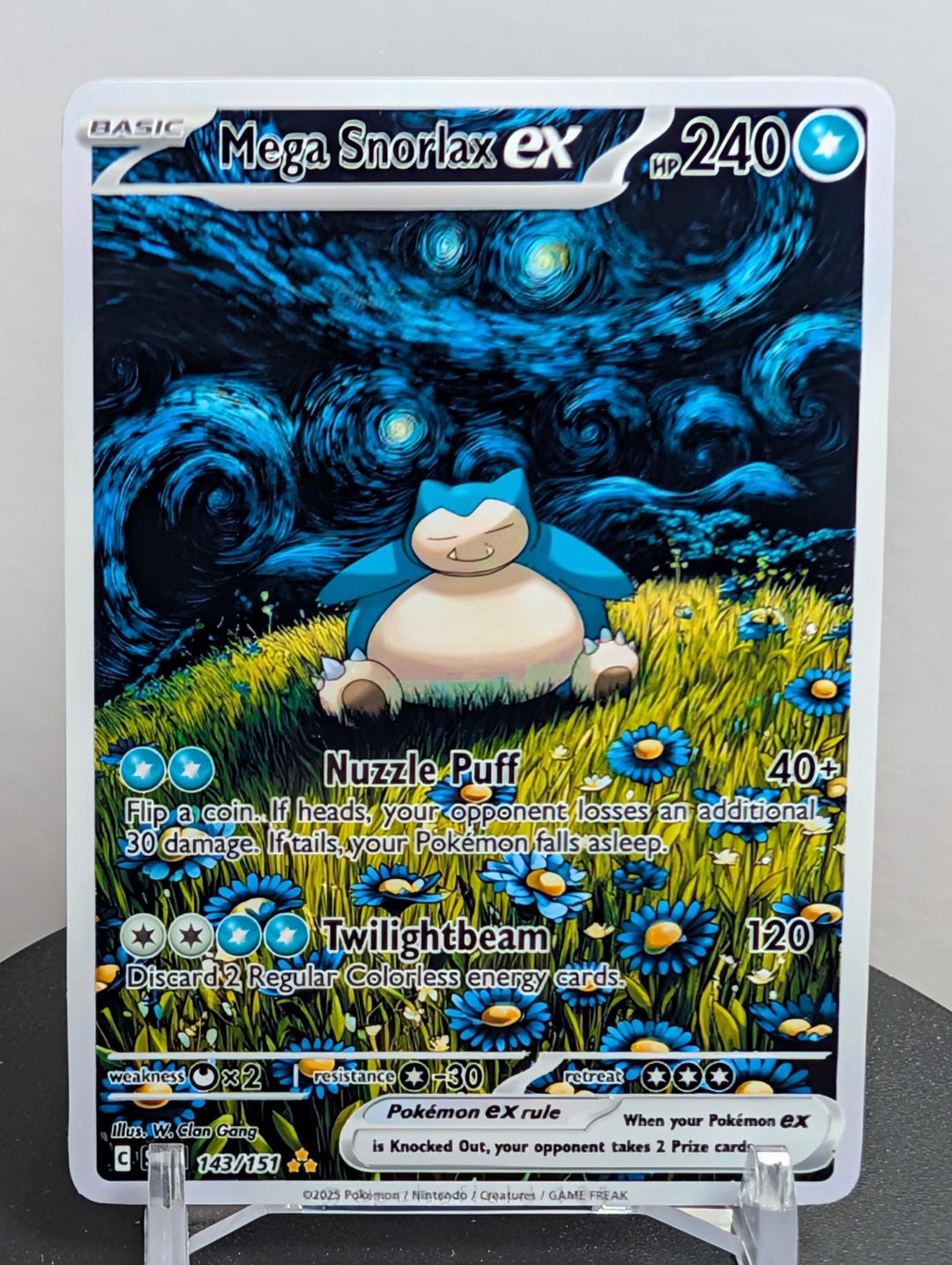 Mega Snorlax EX Custom Pokemon Card - Etsy