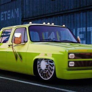 FiveM | Samochód nr 53 | Chevrolet K30 z pojedynczą kabiną i podwójnym nadwoziem na kutych felgach JTX | Bez emblematów | Wysoce zoptymalizowany | Wysoka jakość