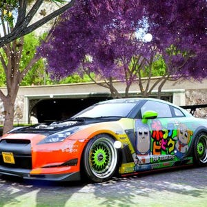FiveM | Car#25 | Nissan Skyline GT-R (R35  | Highly Optimized | High Quality