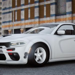 FiveM | Car#47 | 2022 Dodge Charger Drag Twin Turbo | Debadged | Highly Optimized | High Quality