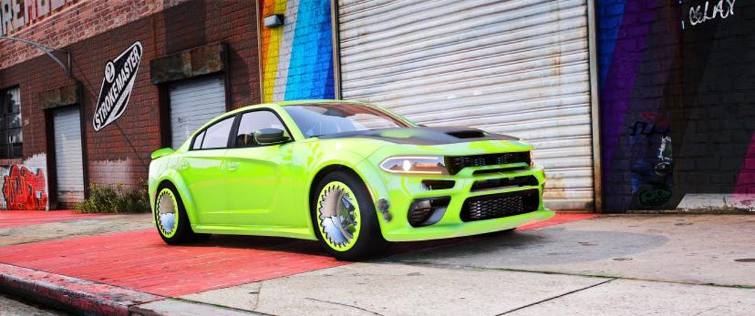 Car#66 Dodge CHARGER DRAG HELLCAT Highly Optimized High