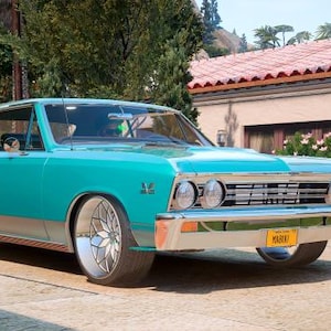 FiveM | Samochód nr 13 | 1967 Chevy Chevelle | Bez emblematów | Wysoce zoptymalizowany | Wysoka jakość