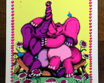 U bent onvergetelijk - 1970s - vintage poster - nieuwstaat