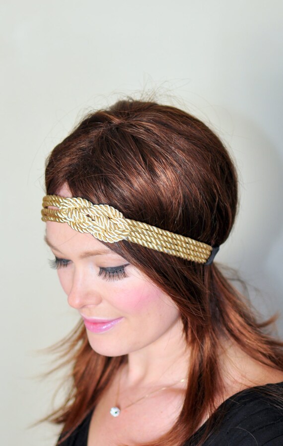 Gossip Girl Blair Waldorf Nautical Knot Headband Preppy Etsy