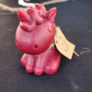 Unicorn candle