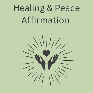 Afdrukbare kaarten voor helende bevestiging | 25 vredige en zachte citaten | Digitale download | Emotioneel wellnesscadeau | Mindfulness kaartspel