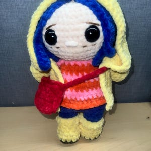 Coraline Amigurumi Plush Doll