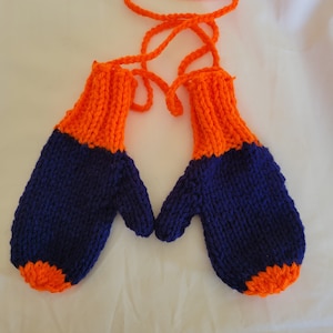 Child&#39;s Mittens On A String