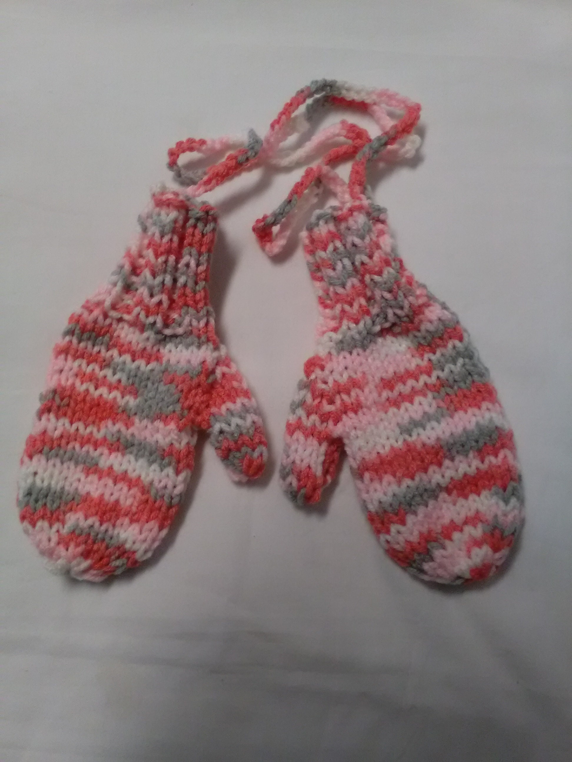 Child's Mittens On A String Etsy