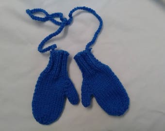 I Toddler Mittens On A String