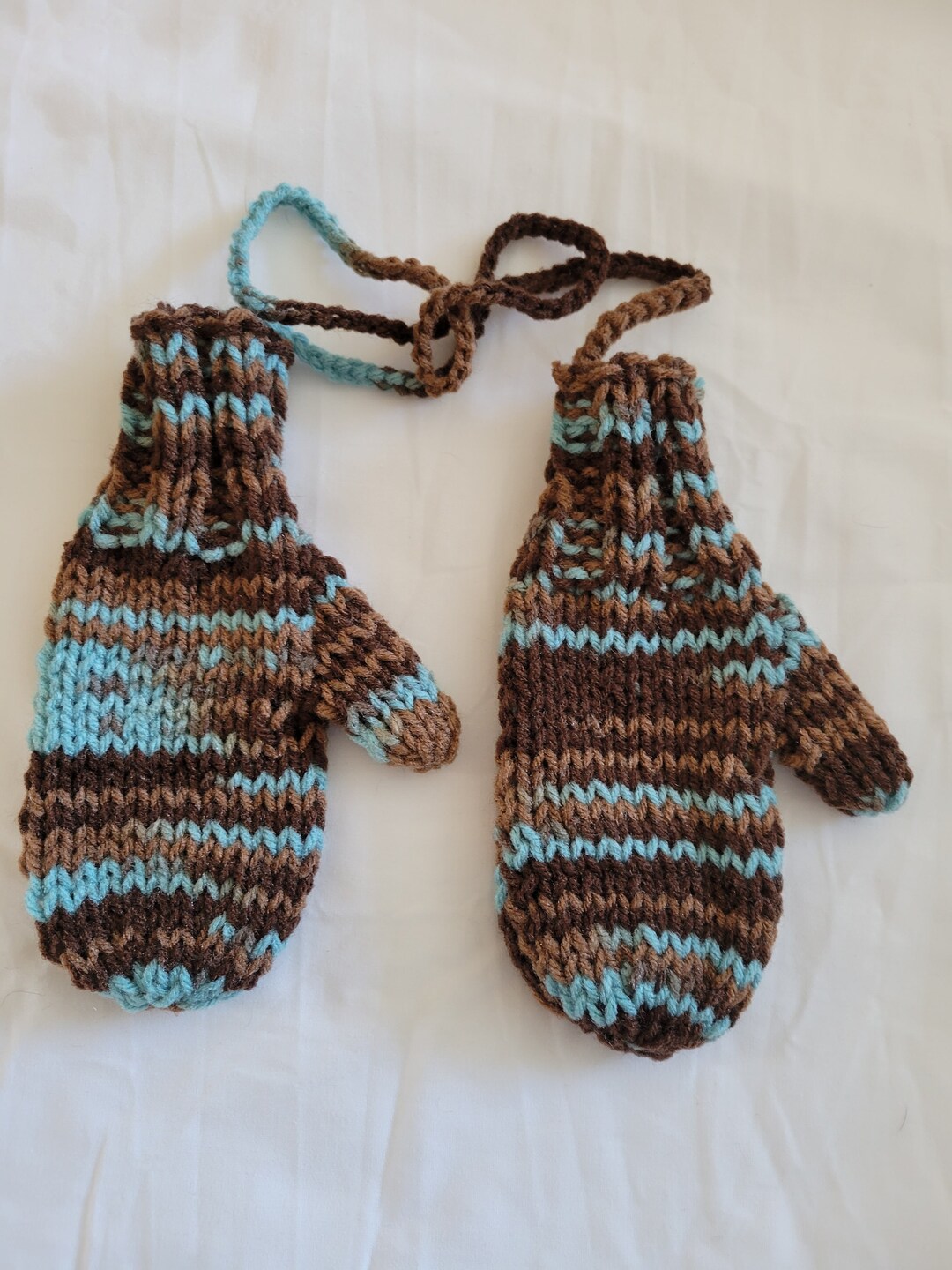Child's Mittens on A String Etsy