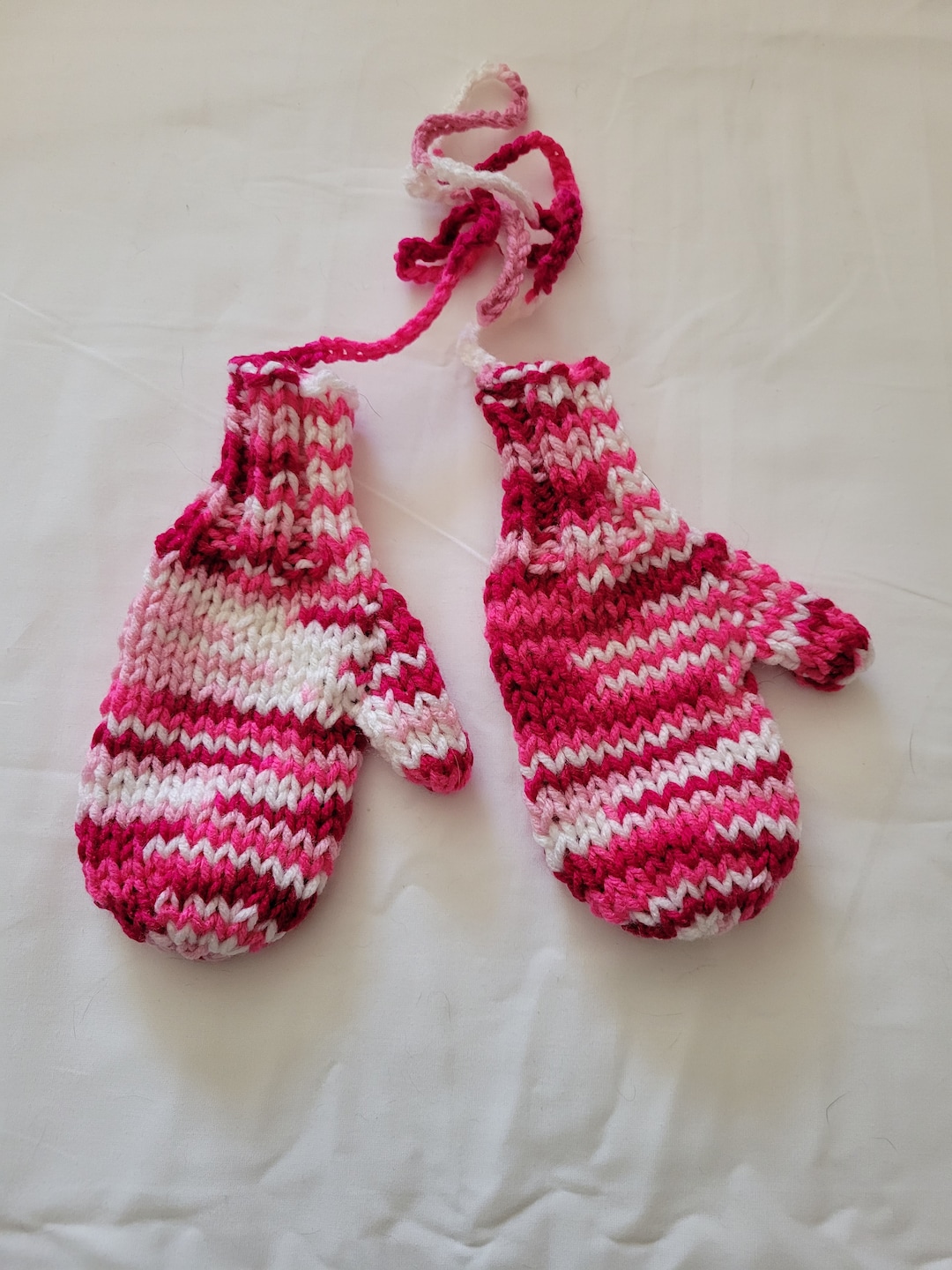 Child's Mittens on A String Etsy