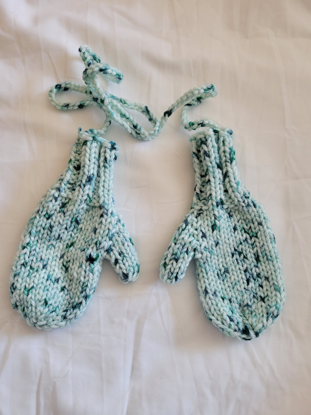 Child's Mittens on A String Etsy