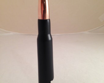 Black .50 Caliber Bullet Bottle Opener-Made From Once Fired Military Grade .50 Caliber Case-NO ENGRAVING