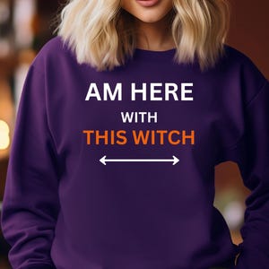 Witchy halloween shirt, Witch Sweatshirt, Halloween Witch Sweatshirt, Crazy Halloween Gift, Witch Spell Shirt, Pumpkin sweater