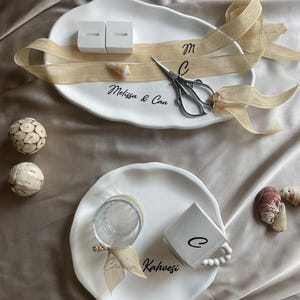 Personalized Engagement Tray Set, Ring Tray, Coffee Tray, Wedding Decoration, Custom Engagement Tray Set, Kiz Isteme, Nisan Tepsisi