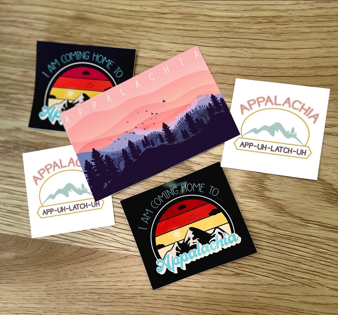 Appalachian Sticker Pack for Scrapbooking, Keepsakes, Crafts, Gifts and ...