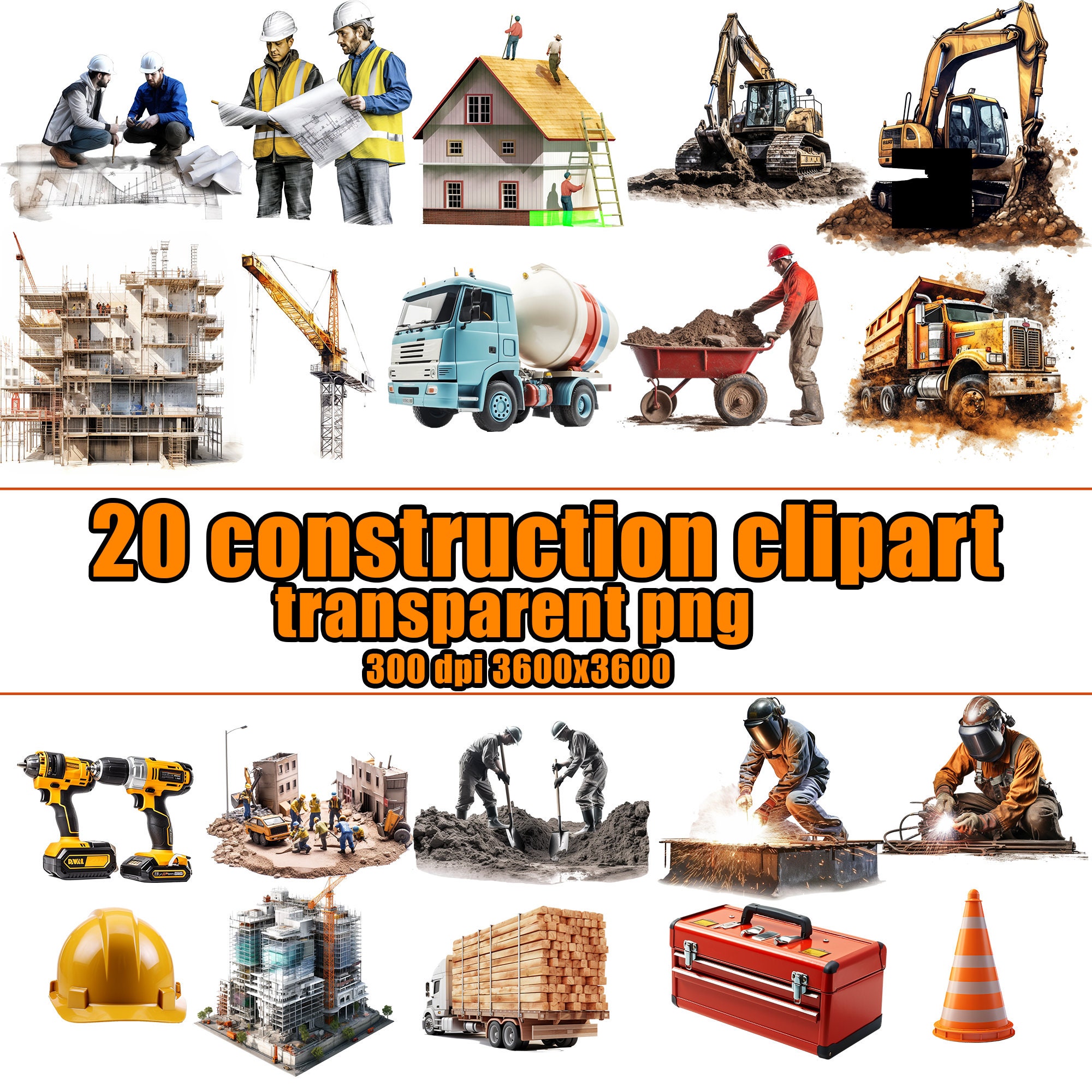 Building Materials Clipart
