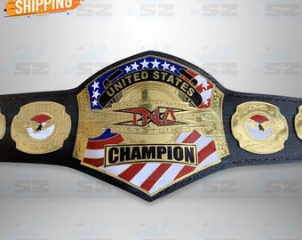 TNA Jeff Hardy Immortal Championship Belt Adult Size Silver  display picture 1