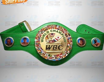 WBCレプリカチャンピオンシップベルト：フルサイズ大人用ボクシング