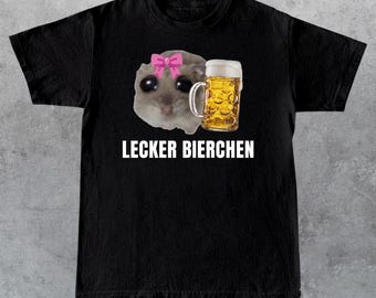 Lecker Bierchen Party Malle Shirt Tee | German Meme, Beer Oktoberfest