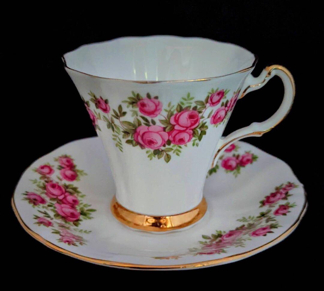 Rose Ridgeway England Royal Adderley Fine Bone China England - Ridgeway Potteries Sweet Pink ...