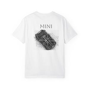 Vintage British Mini Cooper T-Shirt: 1960s Retro Car Tee