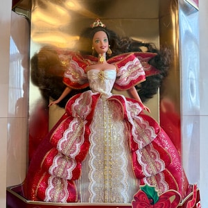 1997 10th anniversary happy holidays Barbie  (new)