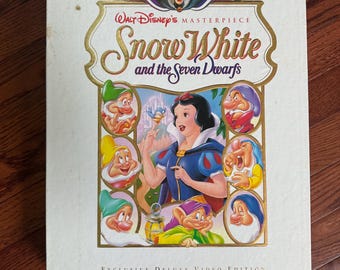 Edición de vídeo de lujo exclusiva de Blancanieves y las obras maestras
