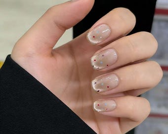 Press On Nails, Reusable Press Ons, Summer Nails, Short Nails, French Tip Nails, Y2K Nails, Pink Nails, Pink Vacation Cute Nails Trendy