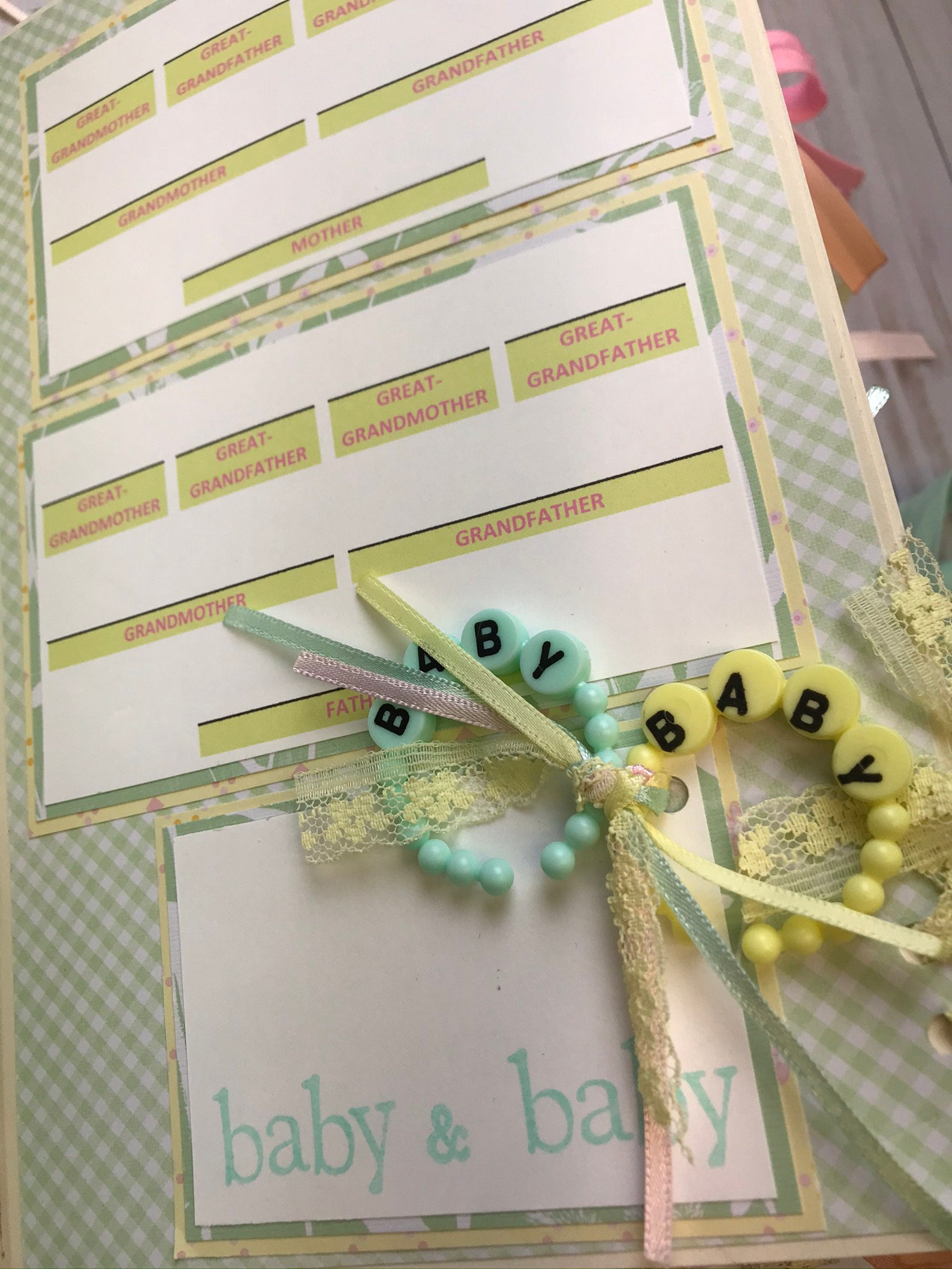 Twins Baby Book Twin Baby Book Twin Baby Girl Book Twin Etsy