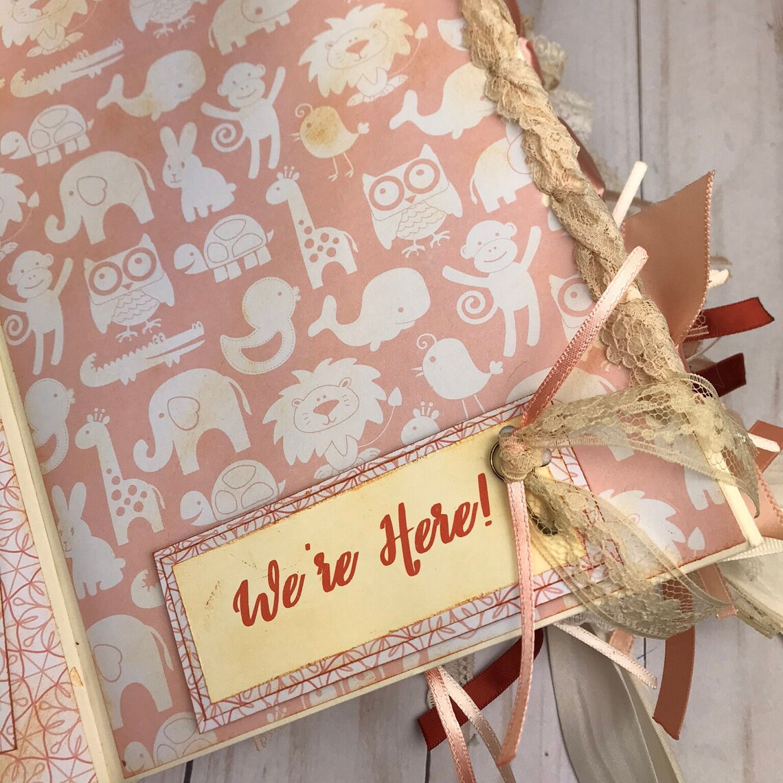 Twins Baby Book Twin Baby Book Twin Baby Girl Book Twin Etsy