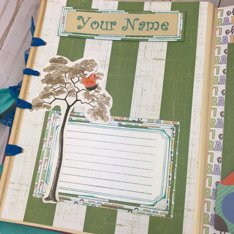 Custom Baby Book Baby Boy Book First Year Baby Book Baby Etsy