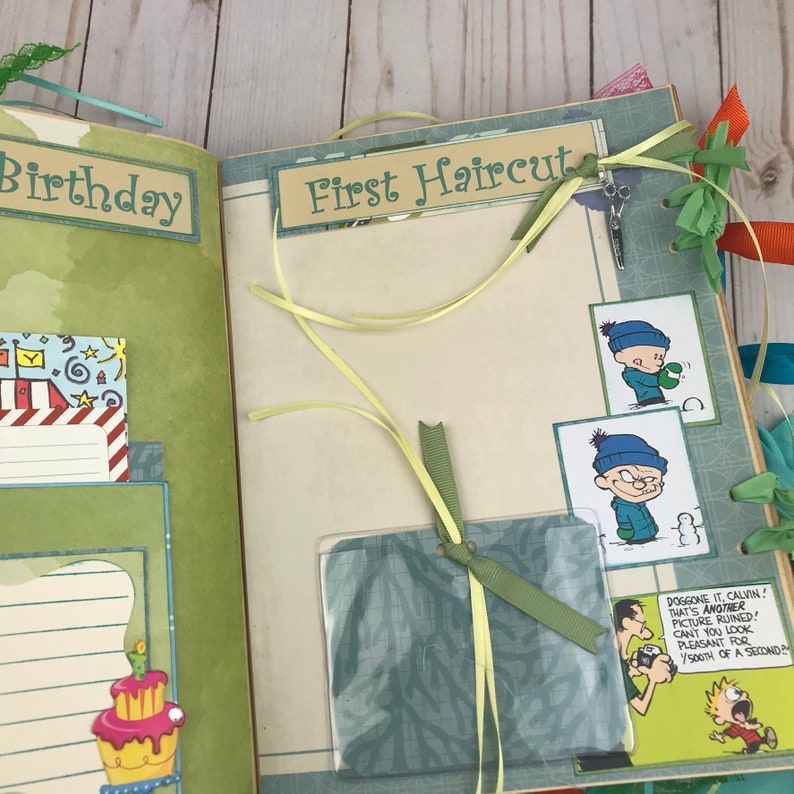 Custom Baby Book Baby Boy Book First Year Baby Book Baby Etsy