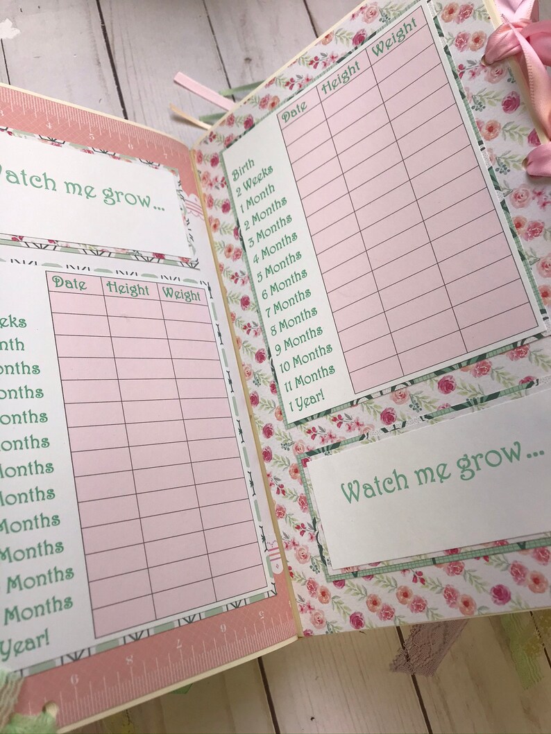 Twins Baby Book Twin Baby Book Twin Baby Girl Book Twin Etsy