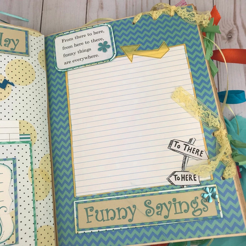 Custom Baby Book Baby Boy Book First Year Baby Book Baby Etsy