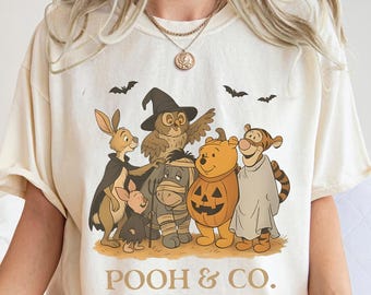 ヴィンテージ くまのプーさん ハロウィン コンフォートカラーシャツ