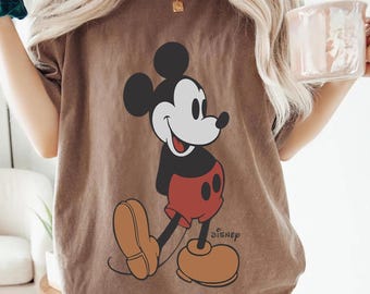 クラシックなミッキーマウスシャツ：ディズニーランド レトロ バケーションTシャツ